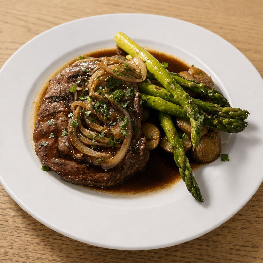 My Rib Eyes Plate.